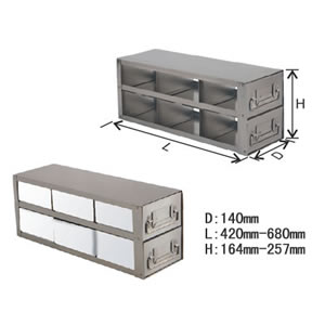 racks for plastic boxes