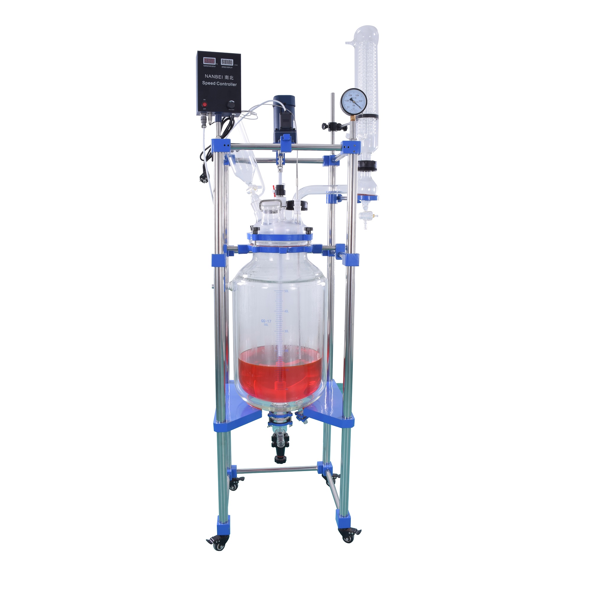 50L Jacketed Glass Reactor